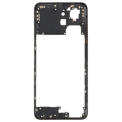 Middle Frame Ring Only For Honor X7a Black By - Maxbhi Com