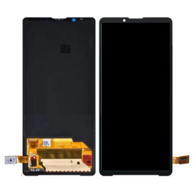 Lcd With Touch Screen For Sony Xperia 10 Vii White By - Maxbhi Com