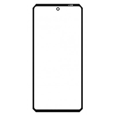 Replacement Front Glass For Ulefone Armor 29 Pro Thermal Black By - Maxbhi Com