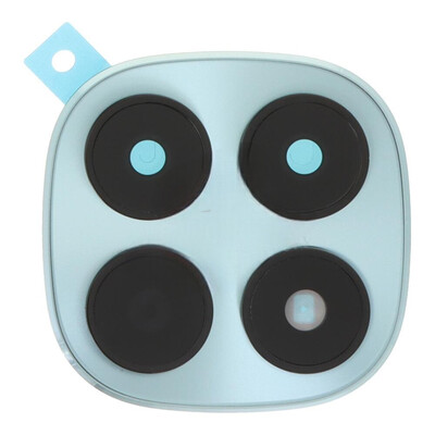 Camera Lens Glass With Frame For Xiaomi Poco M8 5g Green By - Maxbhi Com