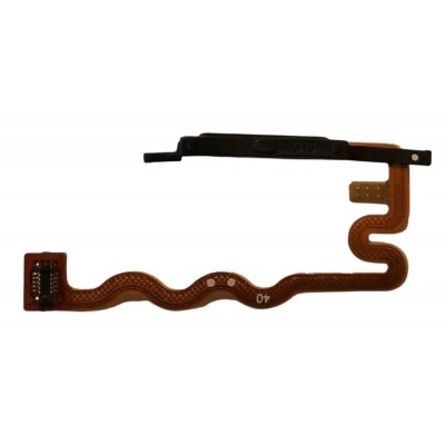 Fingerprint Sensor Flex Cable For Motorola Moto G56 5g Black By - Maxbhi Com