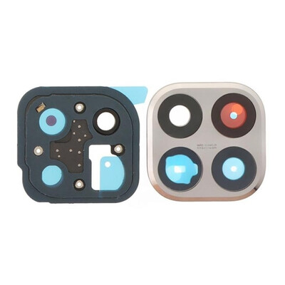 Camera Lens Glass With Frame For Xiaomi 15t Grey By - Maxbhi Com