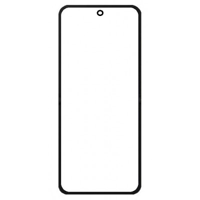 Touch Screen Digitizer For Xiaomi Mix Flip 2 White By - Maxbhi Com