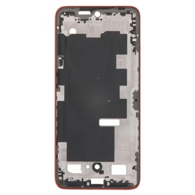 Lcd Frame Middle Chassis For Motorola Edge 60 Neo Red By - Maxbhi Com