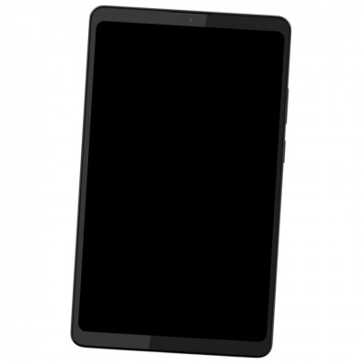 Camera Lens Glass with Frame for Lenovo Tab One Black