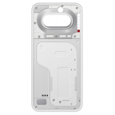 Back Panel Cover For Nothing Phone 4a White - Maxbhi Com
