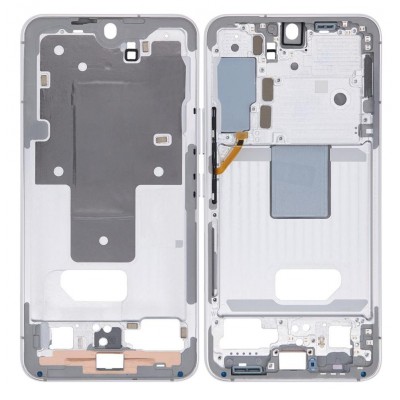 LCD Frame Middle Chassis for Samsung Galaxy S22 5G - Yellow by Maxbhi.com