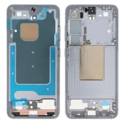 LCD Frame Middle Chassis for Samsung Galaxy S24 5G - Orange by Maxbhi.com