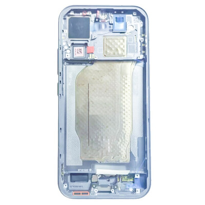Lcd Frame Middle Chassis For Xiaomi 17 Blue By - Maxbhi Com