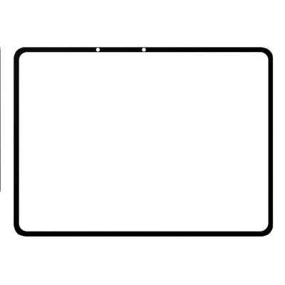 Replacement Front Glass For Realme Pad 3 White By - Maxbhi Com