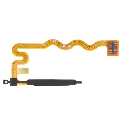 Fingerprint Sensor Flex Cable For Motorola Moto G35 5g Black By - Maxbhi Com