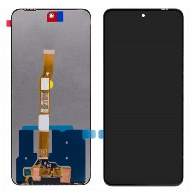 Lcd With Touch Screen For Vivo T5x 5g Silver By - Maxbhi Com