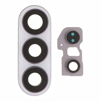 Camera Lens Glass With Frame For Samsung Galaxy S26 Ultra White By - Maxbhi Com