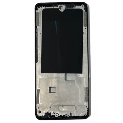 Lcd Frame Middle Chassis For Realme 12x 5g Black By - Maxbhi Com