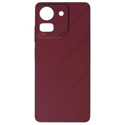 Back Panel Cover For Ai Plus Pulse Red - Maxbhi Com