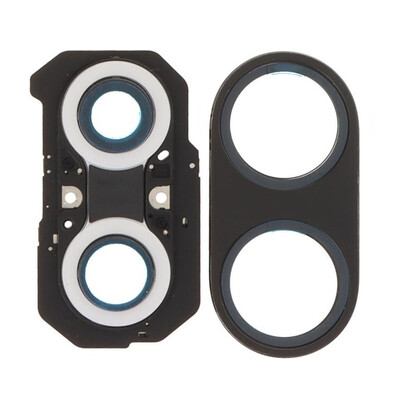 Camera Lens Glass With Frame For Xiaomi Poco X8 Pro Max Black By - Maxbhi Com