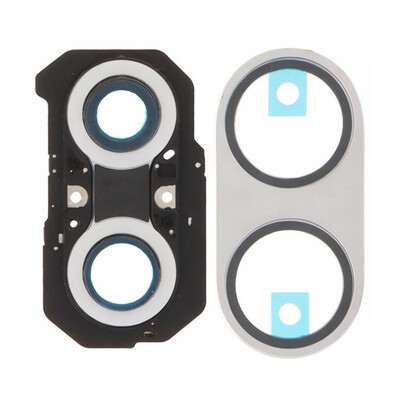 Camera Lens Glass With Frame For Xiaomi Poco X8 Pro Max White By - Maxbhi Com