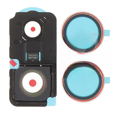 Camera Lens Glass With Frame For Xiaomi Poco X8 Pro White By - Maxbhi Com