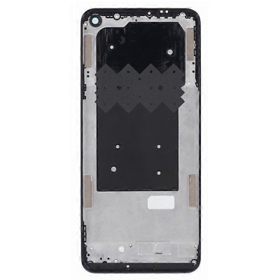 Lcd Frame Middle Chassis For Oppo A93s 5g Black By - Maxbhi Com
