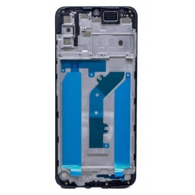 Lcd Frame Middle Chassis For Tecno Pouvoir 4 Pro Black By - Maxbhi Com
