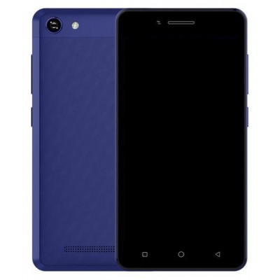 Back Panel Cover For Itel P12 Blue - Maxbhi Com