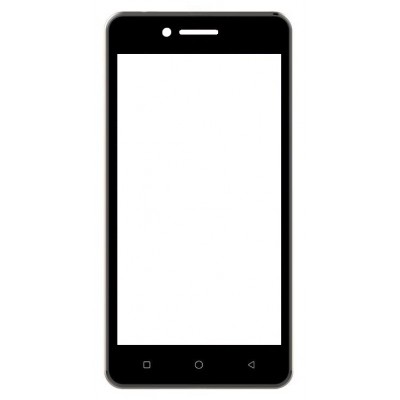 Replacement Front Glass For Itel P12 Silver By - Maxbhi Com