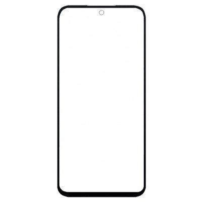 Replacement Front Glass For Oppo K14 5g Black By - Maxbhi Com