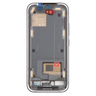 Lcd Frame Middle Chassis For Xiaomi 17 Pro Black By - Maxbhi Com