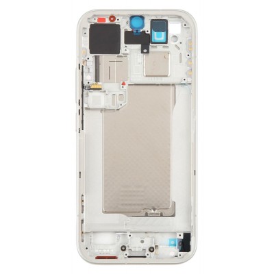 Lcd Frame Middle Chassis For Xiaomi 17 Pro White By - Maxbhi Com