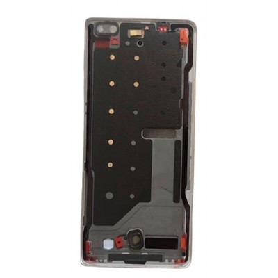 Lcd Frame Middle Chassis For Huawei Nova 8 Pro 5g Silver By - Maxbhi Com