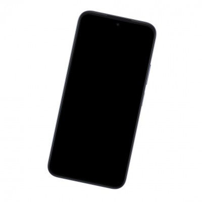 Lcd Frame Middle Chassis For Oppo A6s India Purple By - Maxbhi Com