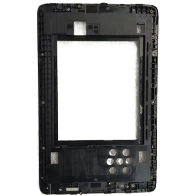 Lcd Frame Middle Chassis For Lenovo A5500hv Wifi Plus 3g Black By - Maxbhi Com
