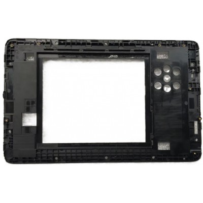 Lcd Frame Middle Chassis For Lenovo A5500hv Wifi Plus 3g Blue By - Maxbhi Com