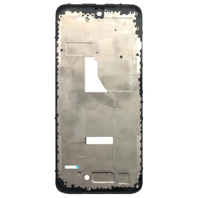 Lcd Frame Middle Chassis For Infinix Hot 60 White By - Maxbhi Com