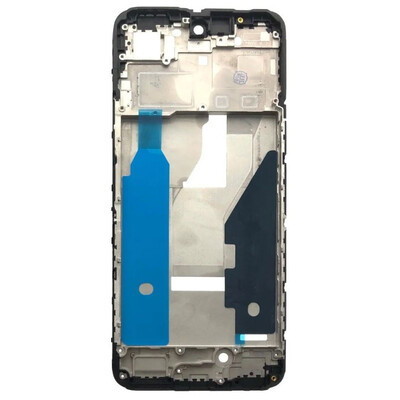 Lcd Frame Middle Chassis For Infinix Hot 60 White By - Maxbhi Com