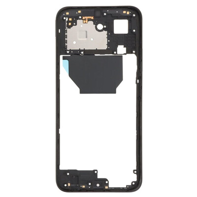 Middle Frame Ring Only For Xiaomi Poco C85 4g White By - Maxbhi Com