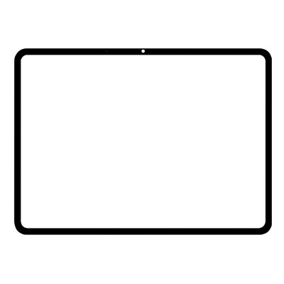 Replacement Front Glass For Oneplus Pad 4 White By - Maxbhi Com
