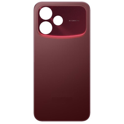 Back Panel Cover For Oppo F33 Pro 5g Red - Maxbhi Com