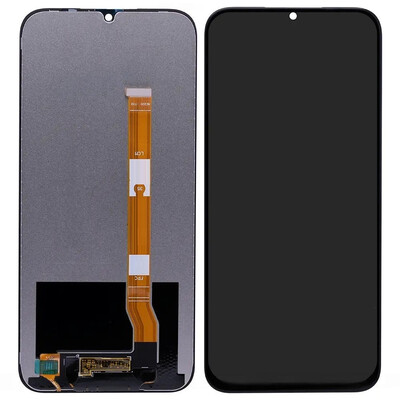 Lcd With Touch Screen For Realme Narzo 100 Lite 5g Black By - Maxbhi Com