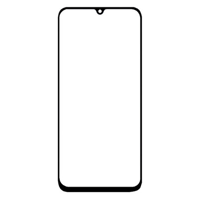 Replacement Front Glass For Realme Narzo 100 Lite 5g Silver By - Maxbhi Com