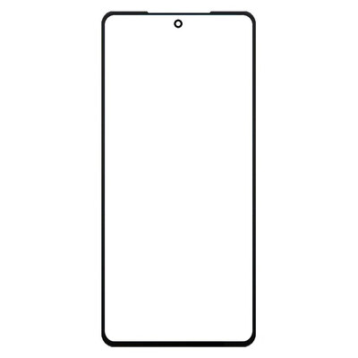 Replacement Front Glass For Tecno Pop X 5g Black By - Maxbhi Com