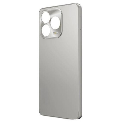Back Panel Cover For Lava Bold N2 Pro Silver - Maxbhi Com