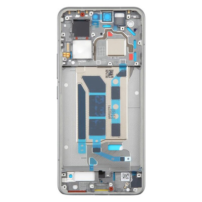 Lcd Frame Middle Chassis For Xiaomi Civi 5 Pro Grey By - Maxbhi Com