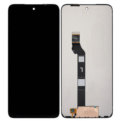 Lcd With Touch Screen For Motorola Moto G17 Power Black By - Maxbhi Com
