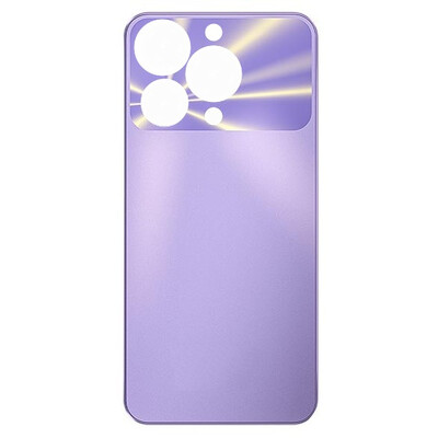 Back Panel Cover For Oukitel C69 Purple - Maxbhi Com