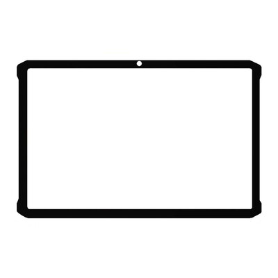 Replacement Front Glass For Ulefone Armor Pad 5 Ultra White By - Maxbhi Com