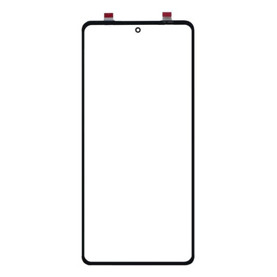 Replacement Front Glass For Motorola Moto G100s Black By - Maxbhi Com
