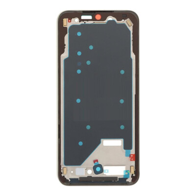 Lcd Frame Middle Chassis For Honor Magic8 Lite White By - Maxbhi Com