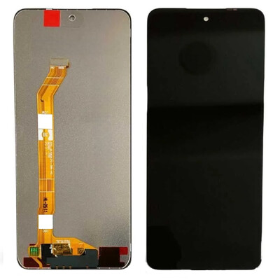 Lcd With Touch Screen For Realme P3 Lite 4g Black By - Maxbhi Com
