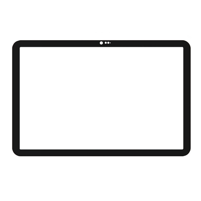 Replacement Front Glass For Ulefone Rugking Pad 2 Pro White By - Maxbhi Com